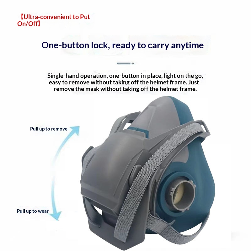 Silicone 6502QL Quick Buckle G - Dust Mask Construction review and price
